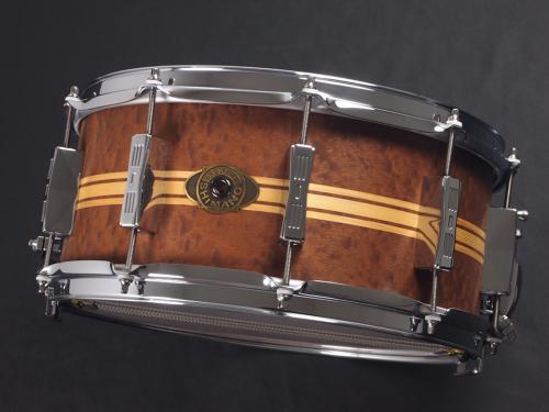 Beyond Shimano 【試奏動画あり!】BSJ1465BMM マホガニー スネアドラム 14"x6.5"【Soft Case付】【浜松の楽器店 SONIX・1Fドラム専門フロア】