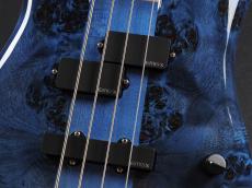 Spector Japan Exclusive Series Euro 4 CST  ~Black & Blue w/White Back Gloss~_5