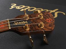 Spector Custom Shop NS-2 Walnut Burl/Curly Redwood ~Natural High Gloss~_3