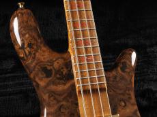 Spector Custom Shop NS-2 Walnut Burl/Curly Redwood ~Natural High Gloss~_4