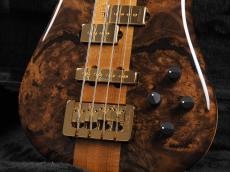 Spector Custom Shop NS-2 Walnut Burl/Curly Redwood ~Natural High Gloss~_7