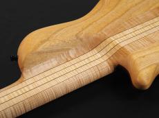 Warwick Custom Shop Masterbuilt Thumb Single Cut 5st ~Natural Oil Finish~_12