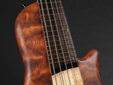 Warwick Custom Shop Masterbuilt Thumb Single Cut 5st ~Natural Oil Finish~_4