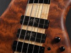 Warwick Custom Shop Masterbuilt Thumb Single Cut 5st ~Natural Oil Finish~_5