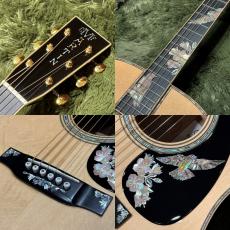 Martin 【現物動画あり】 D-42 Purple Martin Flamed Myrtle【2020年製美品中古】【美しいムラサキツバメの意匠】_2
