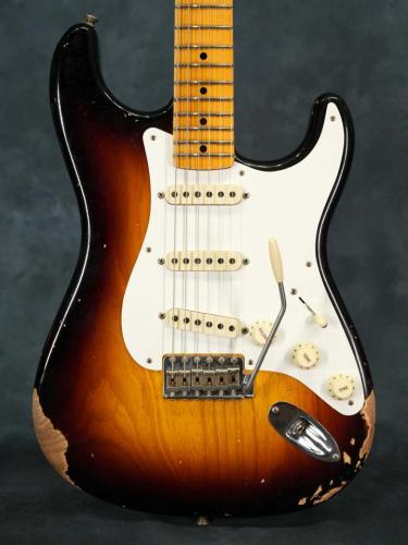 Fender Custom Shop Limited Edition 1956 Stratocaster Wide Fade 2-Tone Sunburst Relic