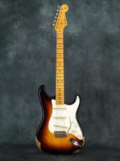 Fender Custom Shop Limited Edition 1956 Stratocaster Wide Fade 2-Tone Sunburst Relic_2