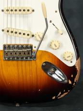 Fender Custom Shop Limited Edition 1956 Stratocaster Wide Fade 2-Tone Sunburst Relic_9