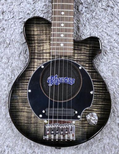 Pignose PGG-200FM SBK (See-through Black) 【生産完了特価】【ヘッドフォンサービス】【アンプ内臓ミニギター】