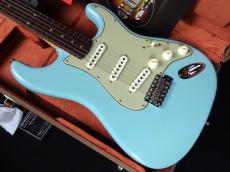 Fender Custom Shop 1960 Stratocaster Closet Classic Faded/Aged Daphne Blue_3