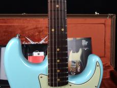 Fender Custom Shop 1960 Stratocaster Closet Classic Faded/Aged Daphne Blue_6