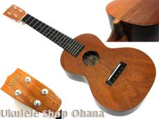 tkitki Ukulele [ECO-C/E] コンサート アフリカンマホガニー エボニー指板/ブリッジ #1421/中古委託ウクレレ