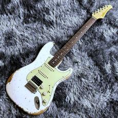 XOTiC XSC-2 Olympic White Heavy Aged w/Roasted Flame Maple Neck【圧巻のヘヴィエイジド】_2