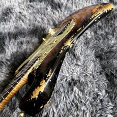 XOTiC XSC-2 3-Tone Burst Heavy Aged w/Roasted Flame Maple Neck【圧巻のヘヴィエイジド!】_10