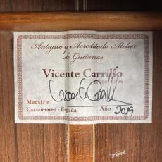 ビセンテ・カリージョ Vicente Carrillo Maestro ラティスブレーシング　2019年製_8