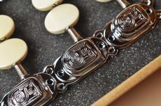 Miller #222 Tuner nickel/ivoroid buttons 【ペグ】_2