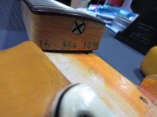 Fender 1969 Mustang Competision Orange "Matching Head"_8