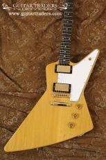 Gibson 2022 Custom Shop 1958 Korina Explorer Reissue "White Pick guard"_3