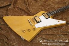 Gibson 2022 Custom Shop 1958 Korina Explorer Reissue "White Pick guard"_10