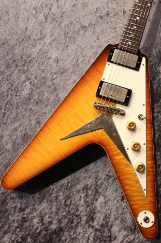Bizen Works Burned FV Curly Maple Top/H.Maho Back &Neck/Sunburst #240770【ショーモデル!】【3.34kg】