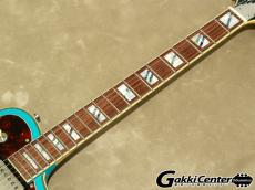 D'Angelico Deluxe Series Deluxe Brandon Niederauer Atlantic,Sonic Blue_7