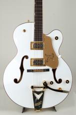 Gretsch Synchromatic Falcon Hollow Body Single-Cut with Bigsby Ebony Snowcrest White【S/N CYGC25060197】