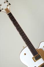Gretsch Synchromatic Falcon Hollow Body Single-Cut with Bigsby Ebony Snowcrest White【S/N CYGC25060197】_5