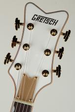 Gretsch Synchromatic Falcon Hollow Body Single-Cut with Bigsby Ebony Snowcrest White【S/N CYGC25060197】_7
