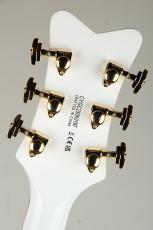 Gretsch Synchromatic Falcon Hollow Body Single-Cut with Bigsby Ebony Snowcrest White【S/N CYGC25060197】_8