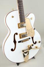 Gretsch Synchromatic Falcon Hollow Body Single-Cut with Bigsby Ebony Snowcrest White【S/N CYGC25060197】_9