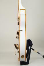 Gretsch Synchromatic Falcon Hollow Body Single-Cut with Bigsby Ebony Snowcrest White【S/N CYGC25060197】_11