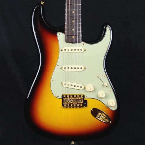 Fender Custom Shop MBS 1963 Stratocaster NOS 3-Tone Sunburst GH by Dennis Galuszka