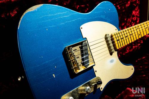 Fender Custom Shop '52 Telecaster Relic Aged Lake Placid Blue / 2013