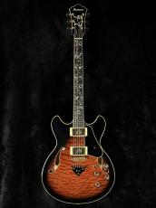 Ibanez Artcore Expressionist AS93QMSP -DBS (Dark Brown Sunburst)-【3.45kg】_2