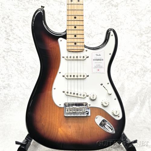 Fender Made In Japan Hybrid II Stratocaster -3 Tone Sunburst/Maple-【JD26008148】【3.47kg】