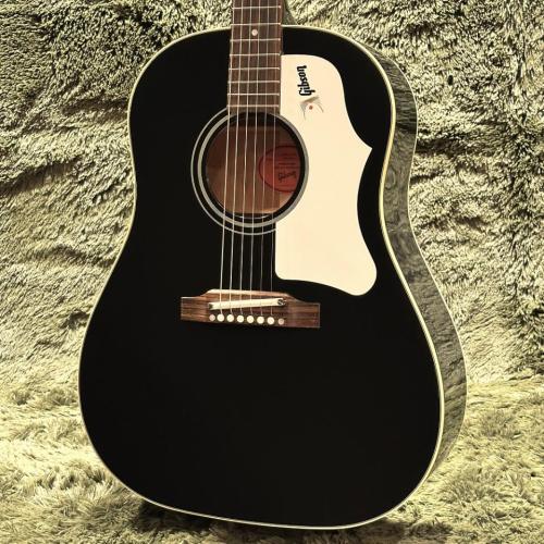 Gibson 60's J-45 Original Ebony Black #21414062 【アジャスタブルサドル仕様のジャキジャキサウンド】