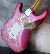 Fender Custom Shop NAMM Ltd Mischief Maker Heavy Relic / Pink Paisley _7