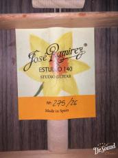 Jose Ramirez [ホセ・ラミレス] ESTUDIO 140 Flamenco Negra フラメンコ 黒 新作_8