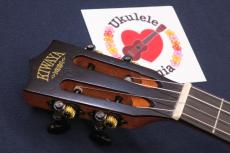 KIWAYA KBU-1 Mahogany Slothead Baritone Ukulele with Passive Mike #5545_6