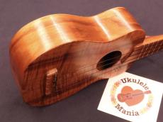 Kamaka MINT! 1980's White Label Curly Koa Soprano #5509_3