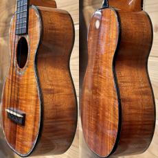 Kamaka HF-1D2 【2021年製 中古】【虎杢個体】【ハワイアンコア総単板/フルグロス】_4