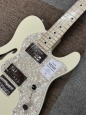Fender Made in Japan Traditional 70s Telecaster Thinline, Maple Fingerboard, Olympic White_6