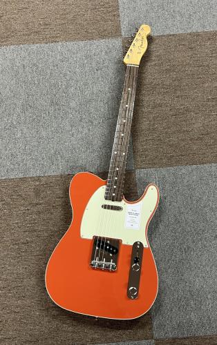 Fender Made in Japan Traditional 60s Telecaster Custom, Rosewood Fingerboard, Fiesta Red