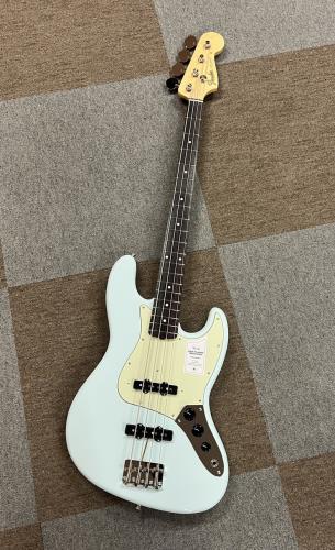 Fender Made in Japan Traditional 60s Jazz Bass, Rosewood Fingerboard, Sonic Blue