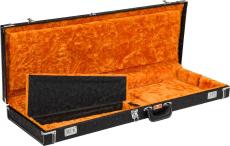 Fender Waylon Jennings Strat/Tele Case, Black Tooled Leather_4