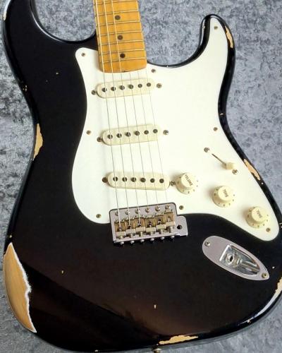 Fender Custom Shop Limited Edition 1957 Stratocaster Relic / Aged Black [3.47kg]
