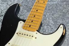 Fender Custom Shop Limited Edition 1957 Stratocaster Relic / Aged Black [3.47kg]_10
