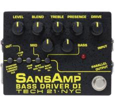 Tech 21 SansAmp BASS DRIVER DI Ver2