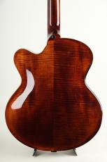 Victor Baker Guitars Model 15 Archtop 2 Pickup w/ Ebony Pickguard Light Cello Brown High Gloss Finish 2026_4