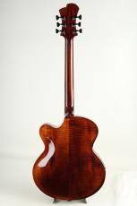 Victor Baker Guitars Model 15 Archtop 2 Pickup w/ Ebony Pickguard Light Cello Brown High Gloss Finish 2026_5